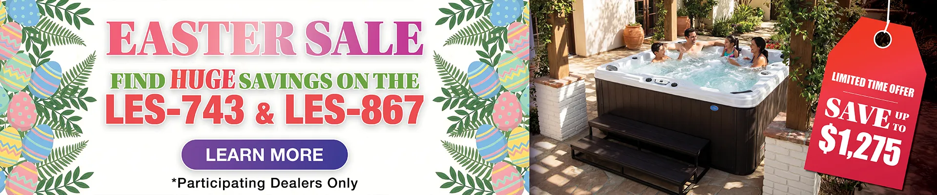 Calspas hot tub being used in a family setting - Columbus