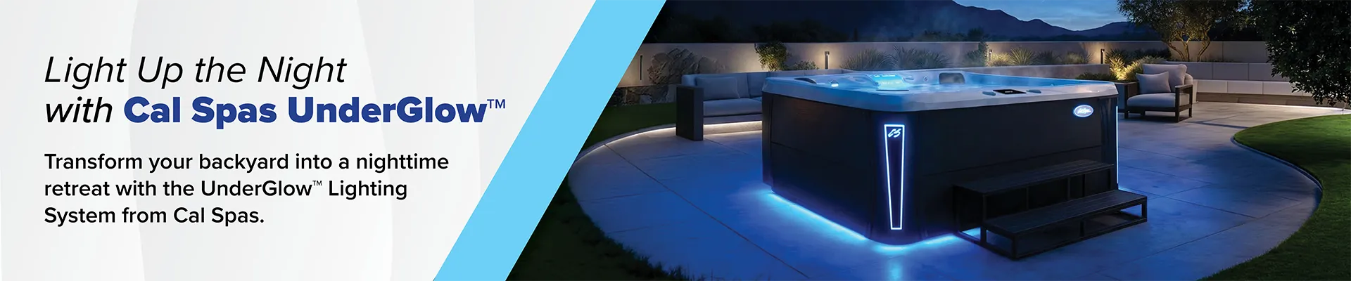 Calspas hot tub being used in a family setting - Columbus